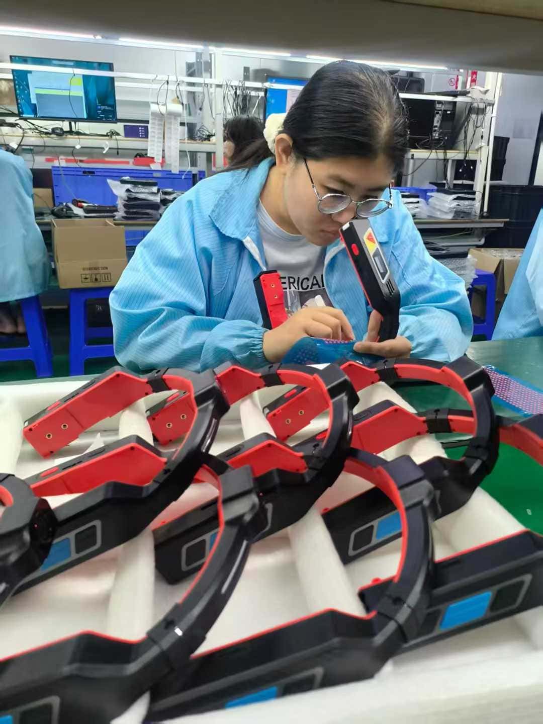 Smart helmet manufacturing