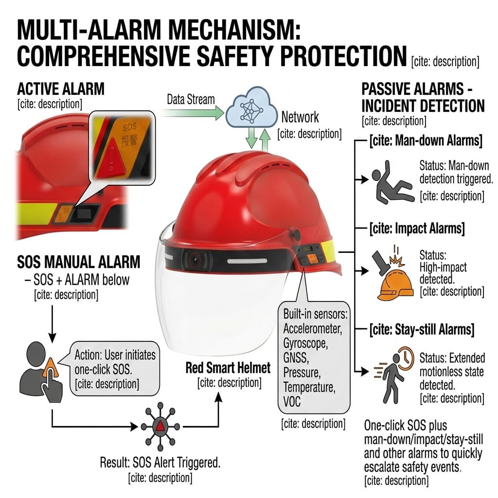 Smart helmet terminal
