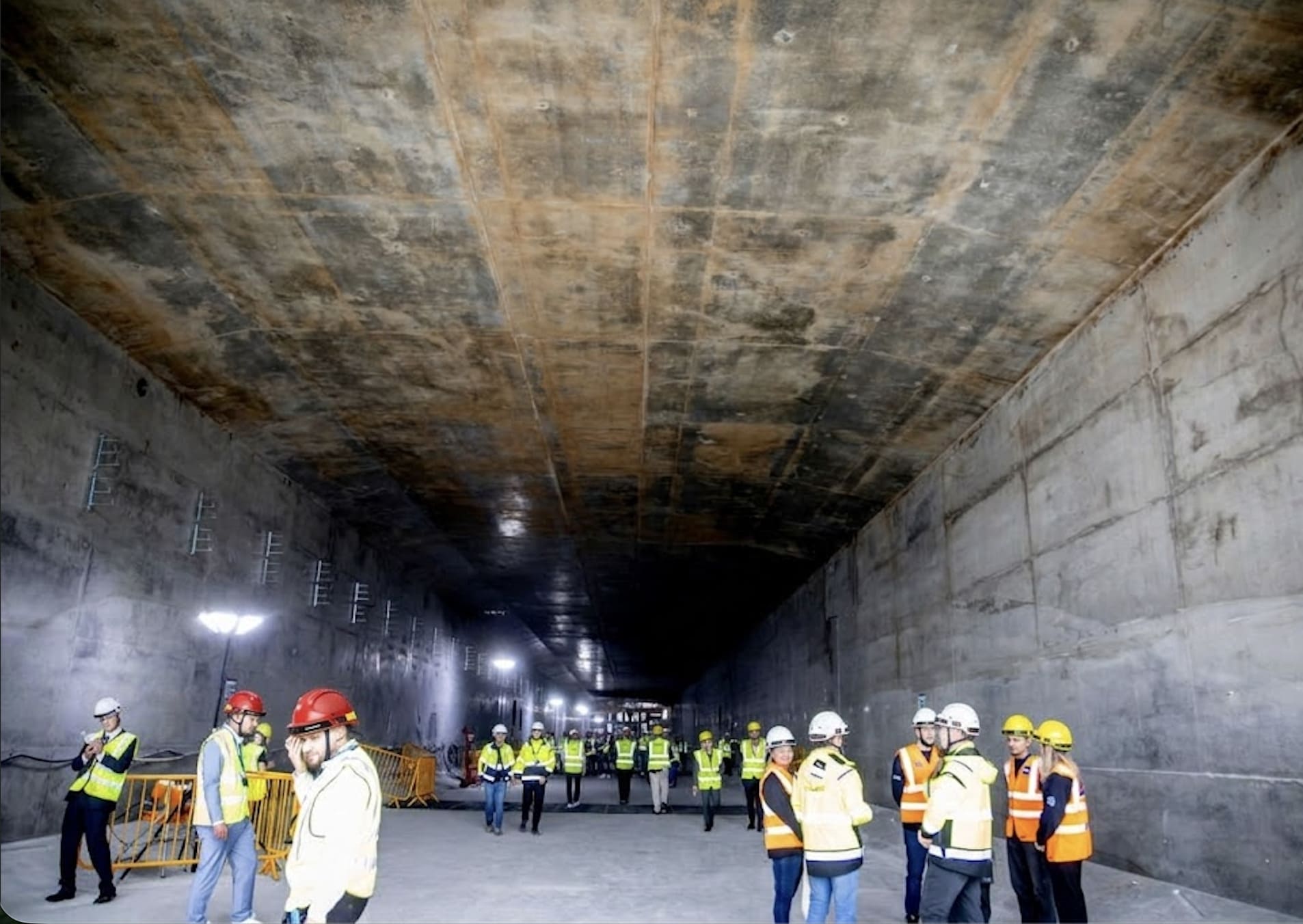 Tunnel and underground construction scenario